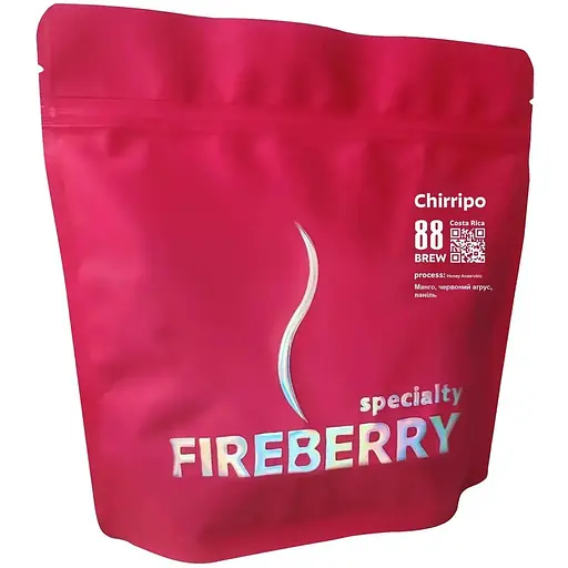 Кофе в зернах Fireberry Costa Rica Chirripo 0,25 кг - фото 1