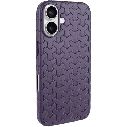 Чохол Epik TPU Weaving для Apple iPhone 16, 6.1 Purple