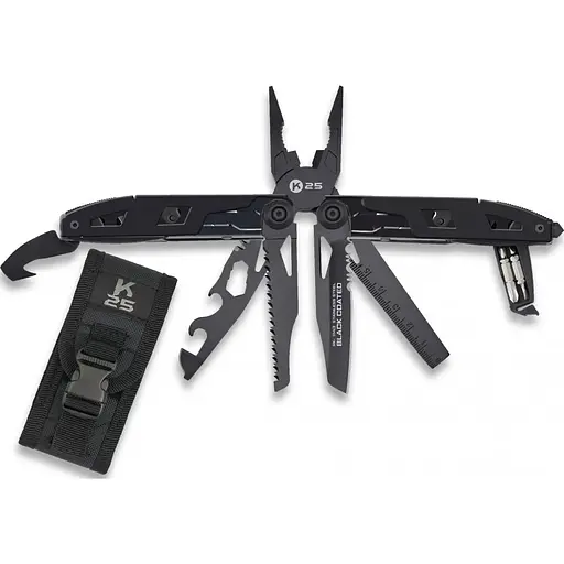 Мультитул у нейлоновому футлярі з набором біт K25 (11143)