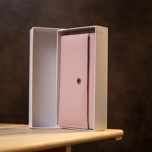 Кожаный женский кошелек ST Leather 19х10х3 см acs0018202 - фото 9