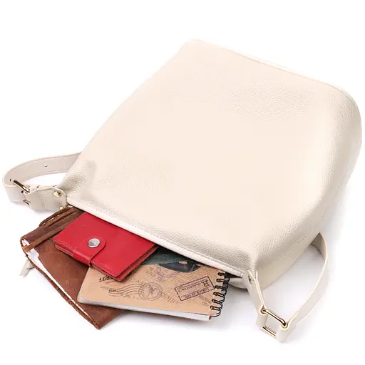 Кожаная сумка женская Vintage 23.5х25.5х13 см sum0024639 - фото 5