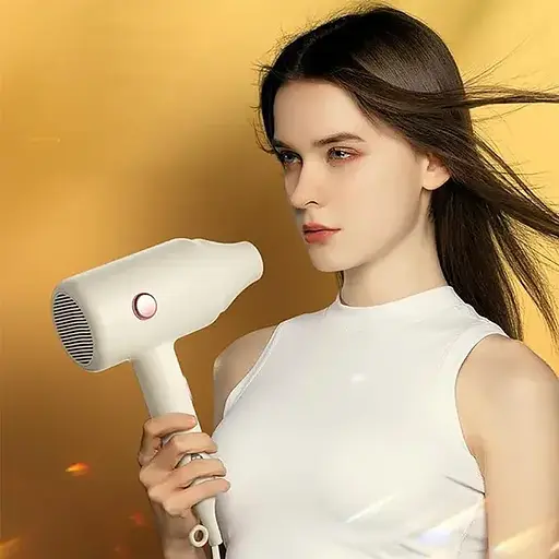 Фен для волосся Enchen Hair Dryer Air 7 з потужним двигуном і функцією іонізації 1800 Вт Бежевий - фото 5