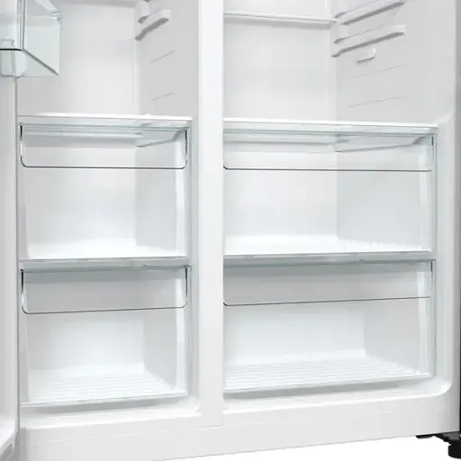 Холодильник Gorenje SBS 179х67х92 см 2 двери 356(191) л А++ NF+ внешний дисплей черный - фото 6