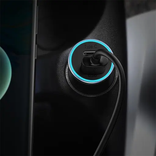 Зарядный автомобильный набор BASEUS Golden Contactor Pro Dual Quick Car Charger Set 40w TZCCJD-B0G - фото 5