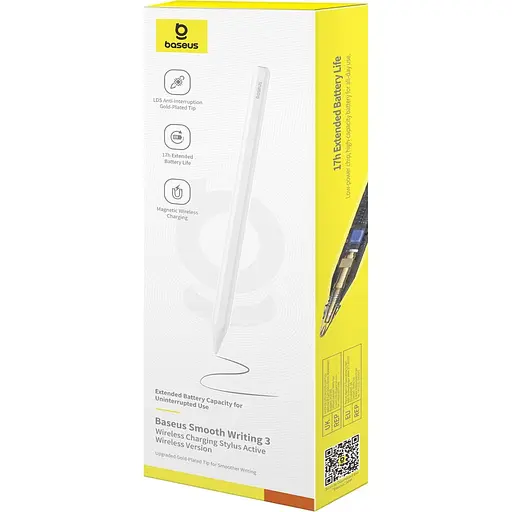 Активний стилус Baseus Smooth Writing 3 Series Wireless Charging з бездротовою зарядкою P80080803211-00 - фото 6
