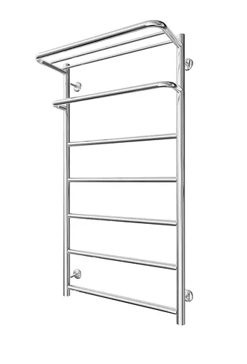 Водяна рушникосушка Mario Inox Hotel 970x530/500 1.8.044542.P, Хром, нижнее - фото 1