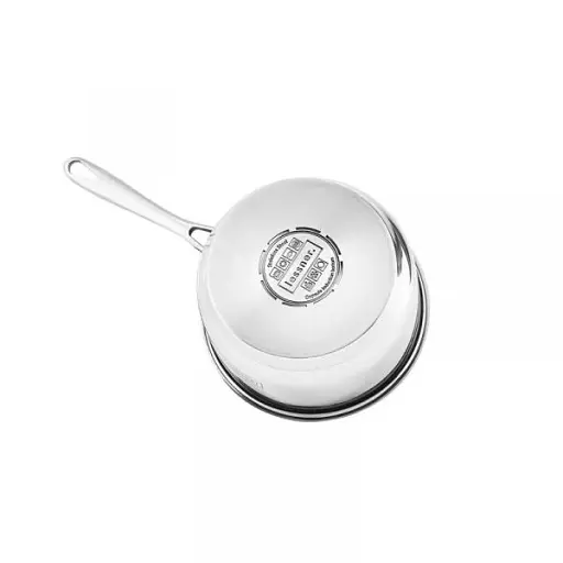 Ківш з кришкою нержавіюча сталь Lessner 1.6 л 16 см (55877-16s) - фото 4