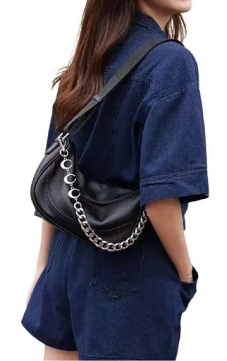 Кожаное женское кросбоди UnaBorsetta sum0027104 - фото 9