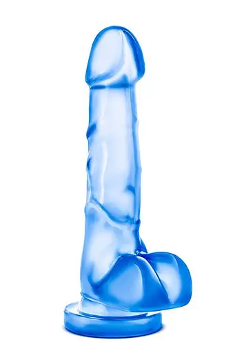 Фалоімітатор B Yours Sweet N Hard 4 19.5 см блакитний - фото 2