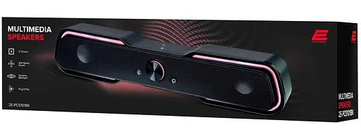 Саундбар 2E PCS101 RGB USB Black (2E-PCS101BK) - фото 7