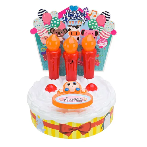 Набір продуктів "Торт" LKE3L, світло, музика, в коробці (6984668400317) - фото 1