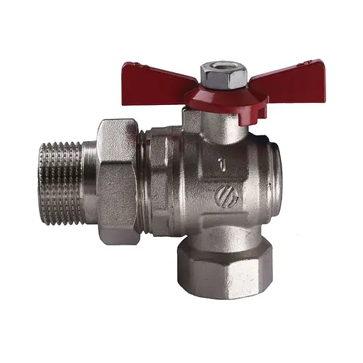 Кран кульовий кутовий з американкою Arco 1″ Sena 154305 - фото 1