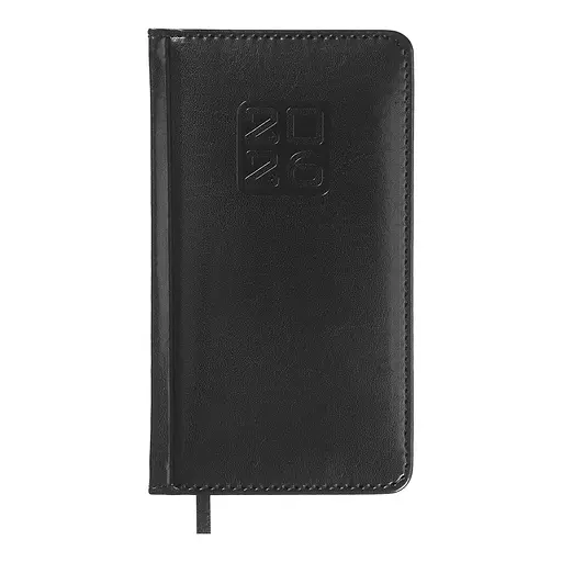 Еженедельник датированный Buromax Bravo 2026 черный 153 х 85 мм (BM.2893-01) - фото 2