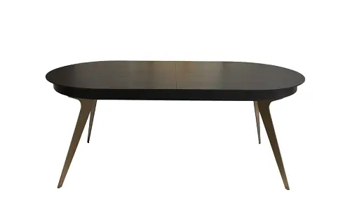 Стол раскладной Elissa 2000/2750x1000x770 черный - фото 2