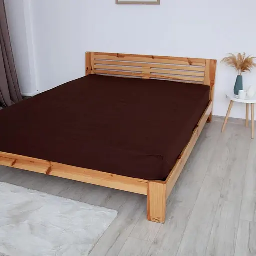 Простыня ТЕП Вдохновение с резинкой Шоколад, 180 x 200 (2-04018_27821) - фото 3