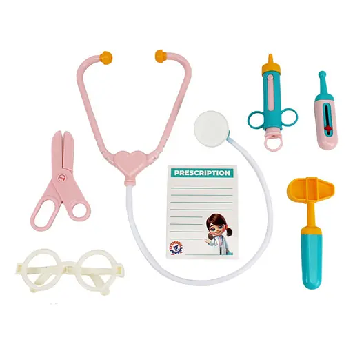 Детский игровой подарочный набор 3 в 1 "Play&pretend" ТехноК 2277TXK врач, стилист, повар - фото 9