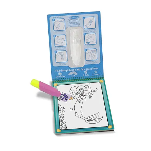Водна розмальовка з ручкою Melissa & Doug Water WOW Казковий світ (SM93200/6074889) - фото 2