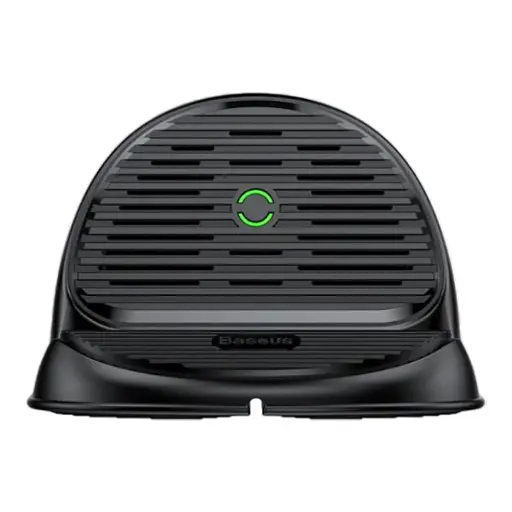 Бездротова настільна зарядна підставка BASEUS Silicone Horizontal Desktop QC 10W - фото 1