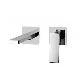 Змішувач для раковини настінний Paffoni Elle вилив 240 мм. chrome EL106CR70, Хром - фото 1