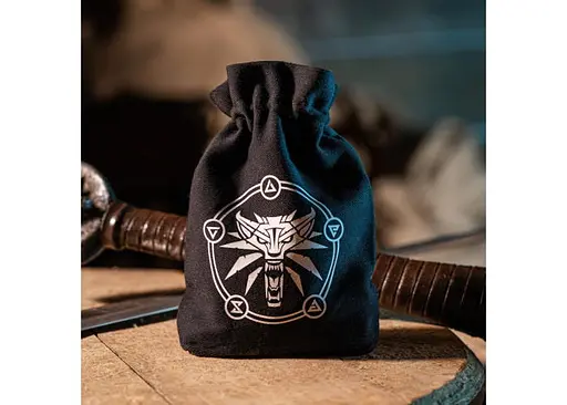 Мішечок для кубиків Q-Workshop The Witcher Dice Bag. Geralt School of the Wolf (BWGE161) - фото 2