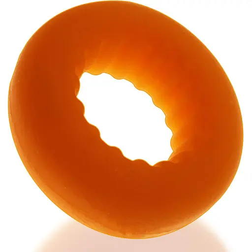 Ерекційне кільце Oxballs Axis Rib Griphold 5 см помаранчеве - фото 2