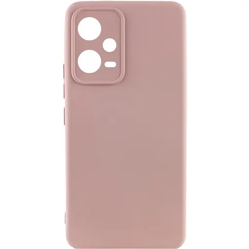 Чехол Silicone Cover Lakshmi Full Camera (A) для Xiaomi Poco X5 5G / Redmi Note 12 5G Розовый / Pink Sand
