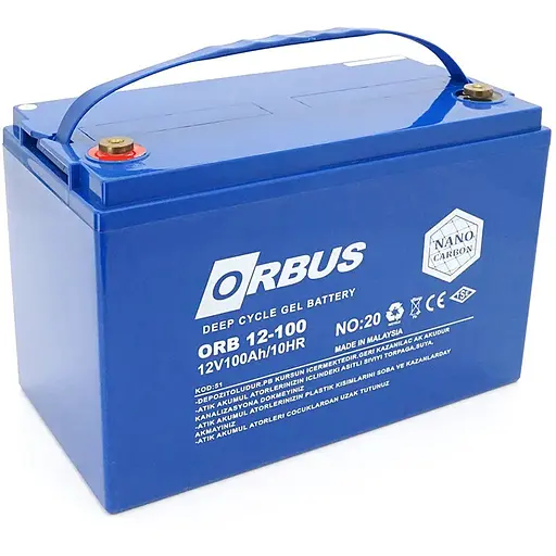 Аккумуляторная батарея ORBUS CG12100 GEL 12V 100 Ah (330 x 171 x 214) Q1/48