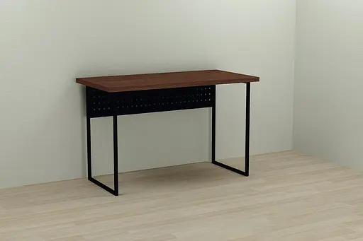 Компьютерный стол Ferrum-decor Майк 75x100x60 черный ДСП Венге 32мм (FRD-105966)