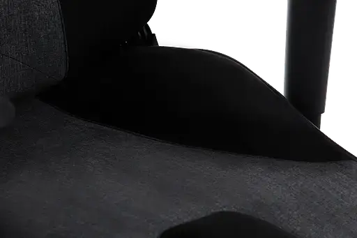 Геймерское кресло GT Racer черное с темно-серым (X-8007 Dark Gray/Black Suede) - фото 11