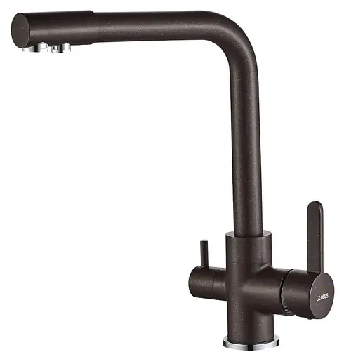 Смеситель для кухни под осмос Globus Lux GLLR-0444-6-Marone Коричневый - фото 1