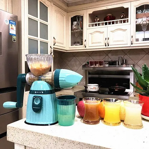 Соковыжималка ручная MLY-662 Hand Juicer Ice Cream, Meileyi Бирюзовый 84796 - фото 10