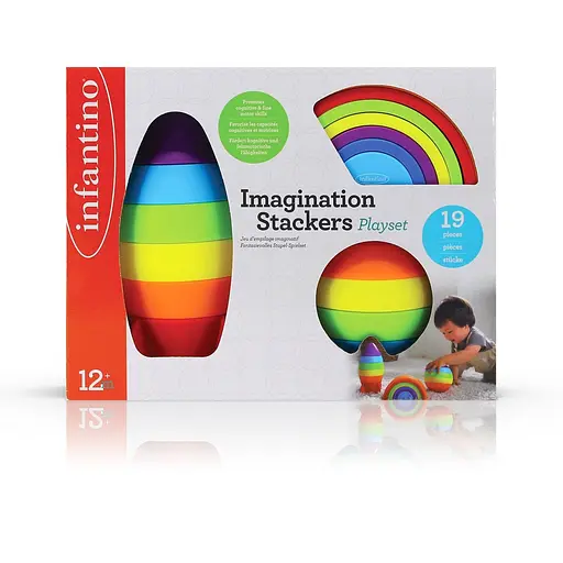 Набор игрушек Infantino Удивительные конструкторы 3 в 1 (315300) - фото 2