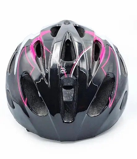 Велосипедний шолом ProX Thunder M (54-58 см) чорний з рожевим (G0000348) - фото 3