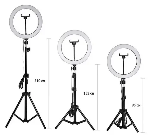 Студийная фотостойкая STAND Штатив для лампы и вспышки регулируемый 210 ​​см - фото 2
