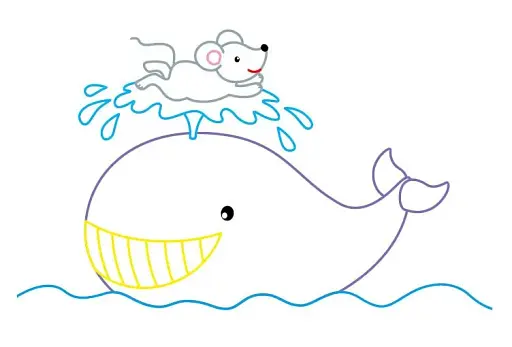 Розмальовка з підказкою. Розумні тваринки - фото 4