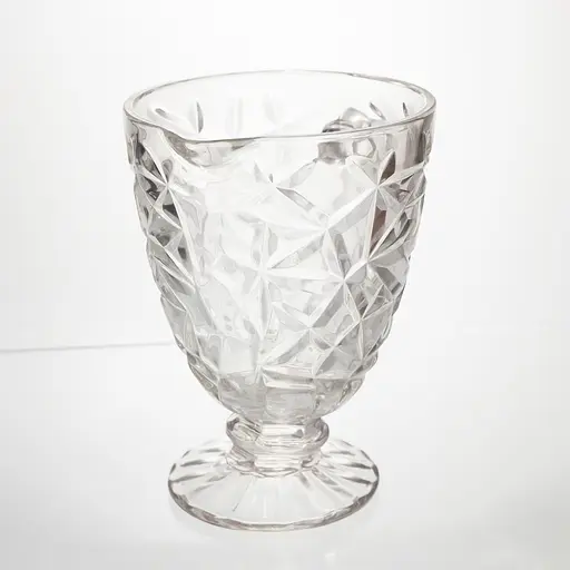 Кувшин стеклянный для компота 1.2 л прозрачный ребристый графин для лимонада Yiwu HP-19-163 - фото 2