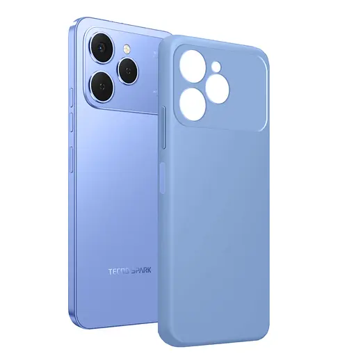 Чохол MAKE Tecno Spark 40 Silicone Mirage Blue - фото 3