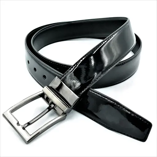 Ремінь шкіряний Weatro чоловічий двосторонній 110-125х3,5 см acs0013794 - фото 4