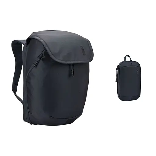 Комплект: Рюкзак Thule Subterra 2 Travel Backpack 26L Dark Slate (TH 3205055) + Органайзер Thule Subterra 2 PowerShuttle Small Dark Slate (TH 3205038)