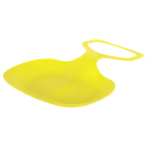 Детская ледянка MS 1714-2, з морозостойкого пластика, желтый - фото 2