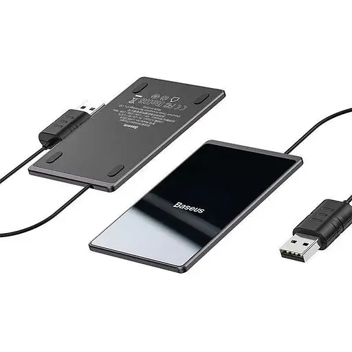 Беспроводное зарядное устройство для Baseus Card Ultra-thin Wireless Charger 15W - фото 1
