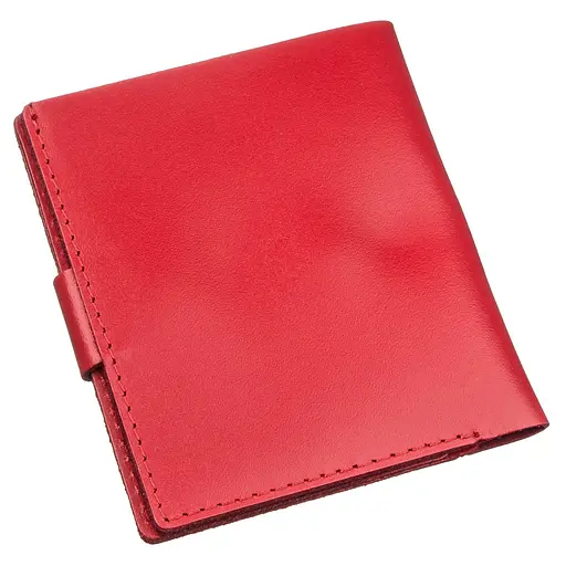 Женский кожаный кошелек Shvigel 10х8.5х1 см acs0015045 - фото 2