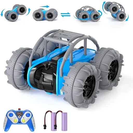 Автомобіль амфібія MaxTronic з дистанційним керуванням 2.4 ГГц 4WD - фото 2