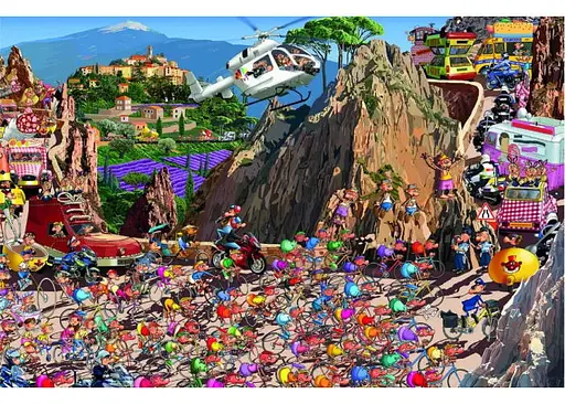 Пазл Piatnik Велогонки 1000 эл. (PT-548246) - фото 2