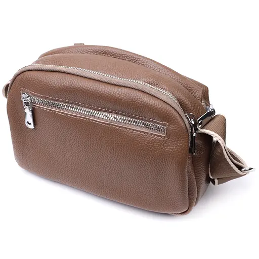 Кожаная женская сумка Vintage 23х14х11,5 см 000301378 - фото 2