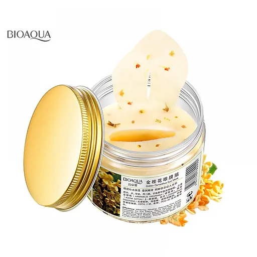 Тканинні патчі для очей з золотим османтусом Bioaqua Golden Osmanthus Eye Mask 80 шт.