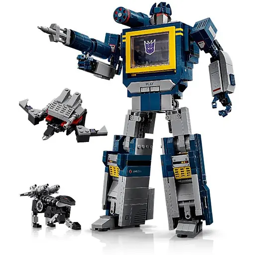 Конструктор LEGO Icons Transformers Саундвейв 1505 деталей (10358) - фото 3