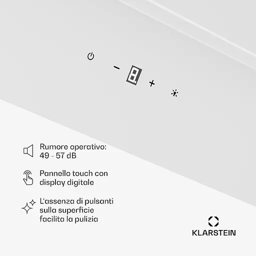 Вытяжка Klarstein Antonia 60 305 м³/час (10045307) - фото 4