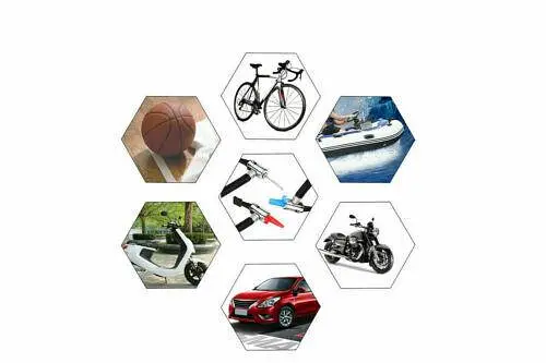 Портативний компресор автомобільний надувні колеса Yf608 напірні шини - фото 8