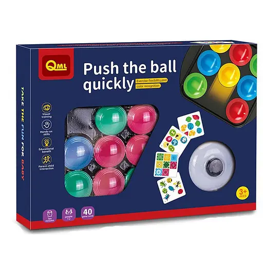 Логическая игра Пятнашки Bambi M13I 40 игровых карт, звоночек - фото 1